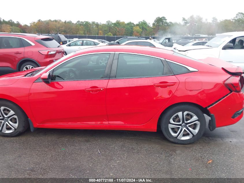 2018 Honda Civic Lx VIN: 2HGFC2F56JH551936 Lot: 40772188