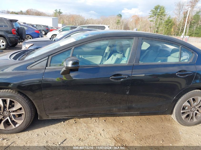 2013 Honda Civic Ex VIN: 19XFB2F86DE251258 Lot: 40772210