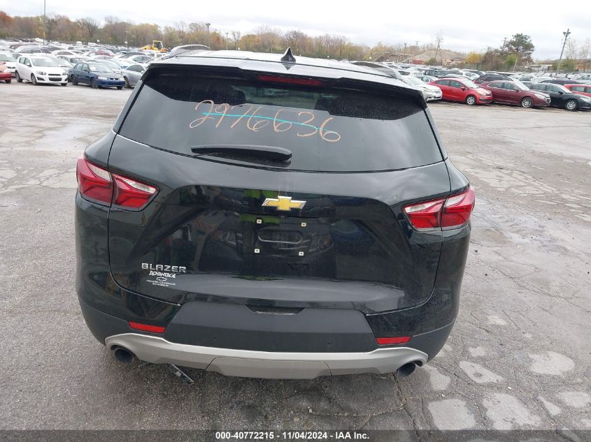 2020 Chevrolet Blazer Fwd 1Lt VIN: 3GNKBBRA3LS530235 Lot: 40772215