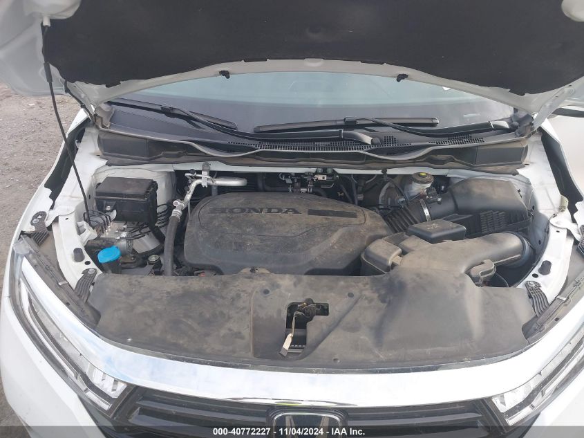 2022 HONDA ODYSSEY EX-L - 5FNRL6H77NB032262