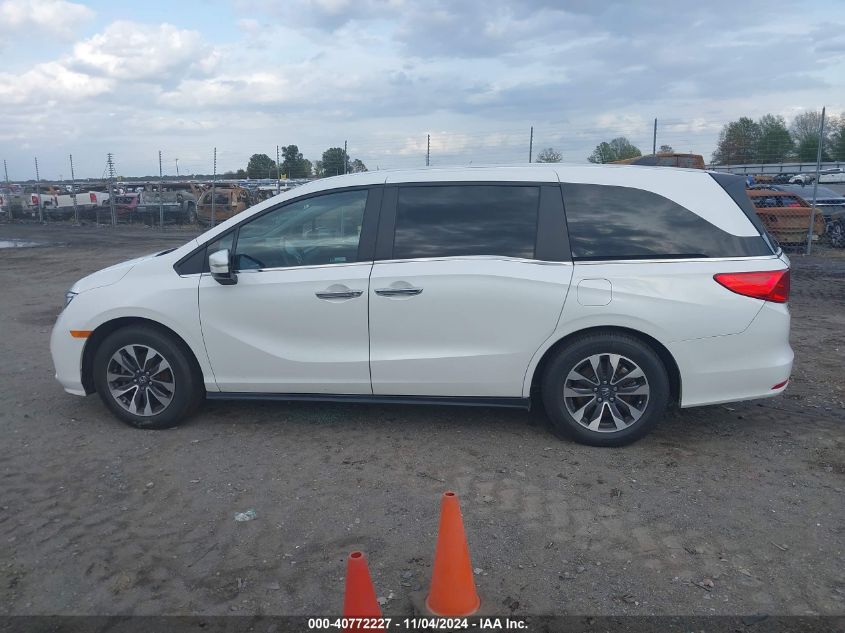 2022 HONDA ODYSSEY EX-L - 5FNRL6H77NB032262