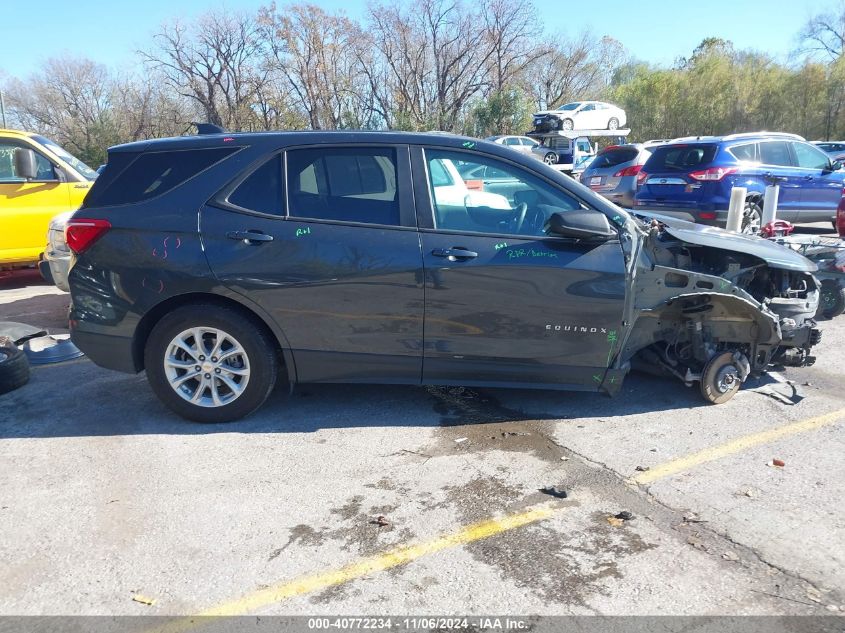 2021 Chevrolet Equinox Fwd Ls VIN: 2GNAXHEV4M6128670 Lot: 40772234