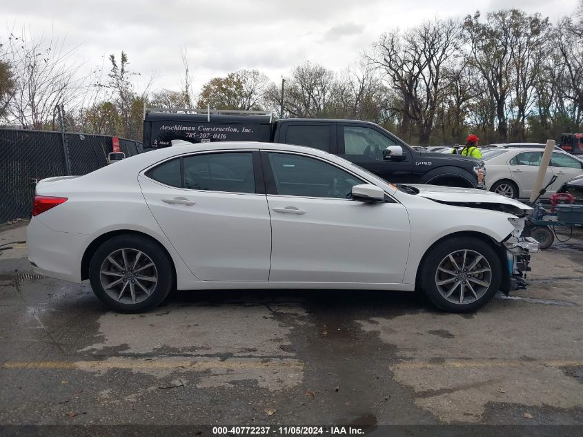 2018 Acura Tlx VIN: 19UUB1F35JA007820 Lot: 40772237