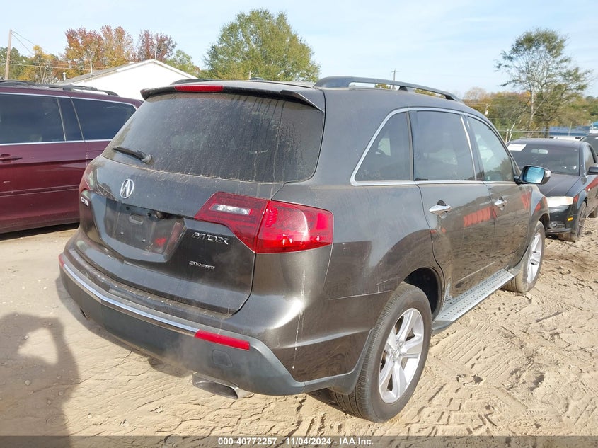 Vin: 2hnyd2h35ch503258, lot: 41261738, acura mdx technology package 20124