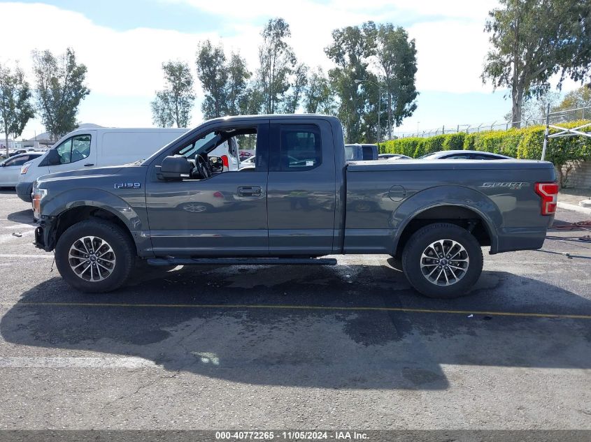 2018 Ford F150 Super Cab VIN: 1FTEX1EPXJFD00463 Lot: 40772265