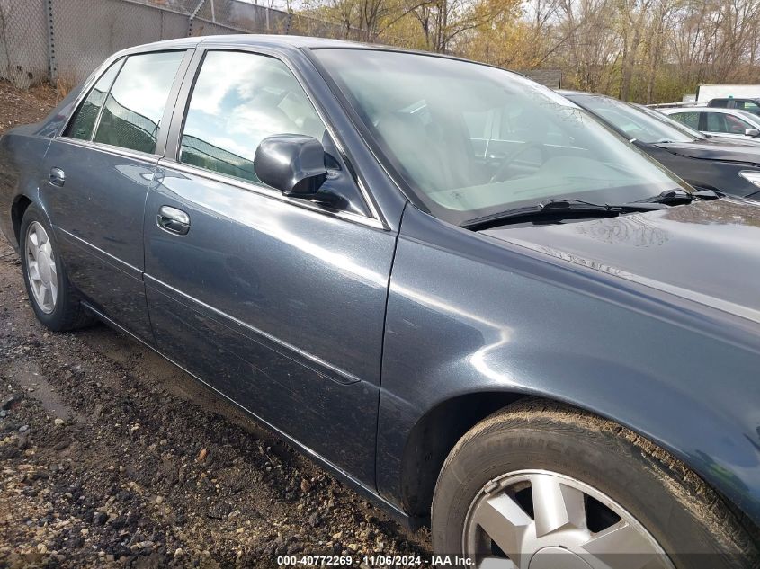 2001 Cadillac Deville Dts VIN: 1G6KF549X1U228047 Lot: 40772269