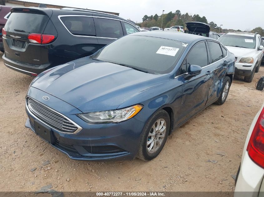 VIN 3FA6P0G78JR265538 2018 Ford Fusion, S no.2