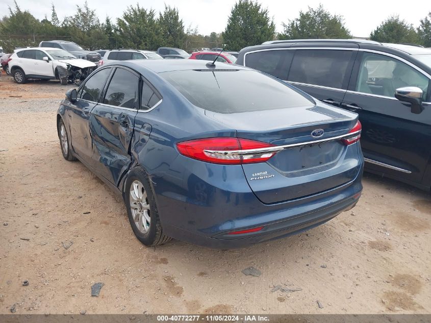 VIN 3FA6P0G78JR265538 2018 Ford Fusion, S no.3