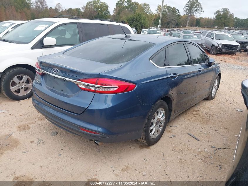 VIN 3FA6P0G78JR265538 2018 Ford Fusion, S no.4