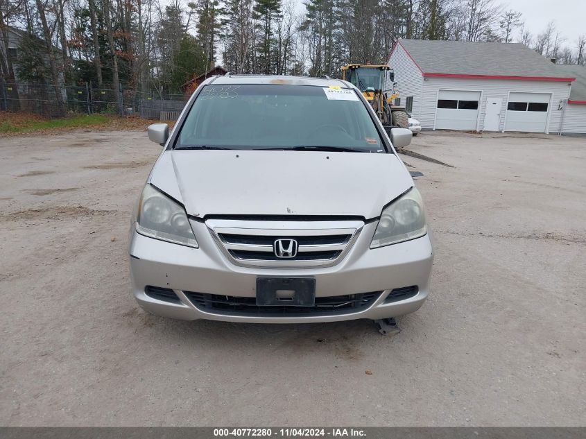 2007 Honda Odyssey Ex-L VIN: 5FNRL387X7B044343 Lot: 40772280