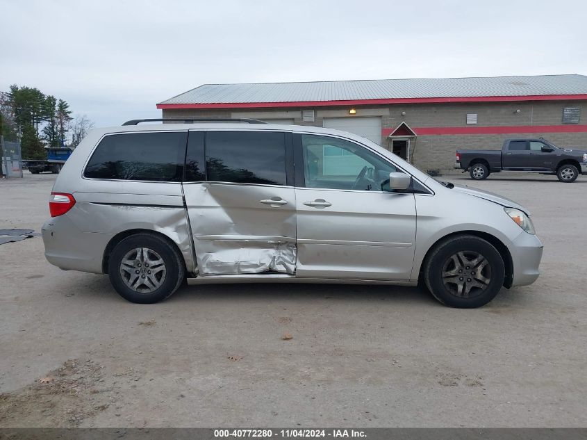 2007 Honda Odyssey Ex-L VIN: 5FNRL387X7B044343 Lot: 40772280