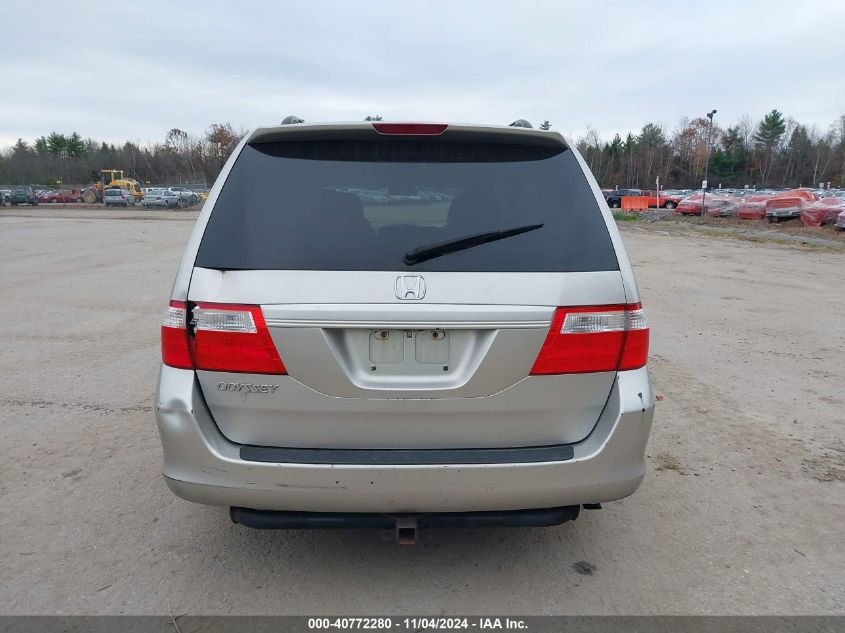 2007 Honda Odyssey Ex-L VIN: 5FNRL387X7B044343 Lot: 40772280