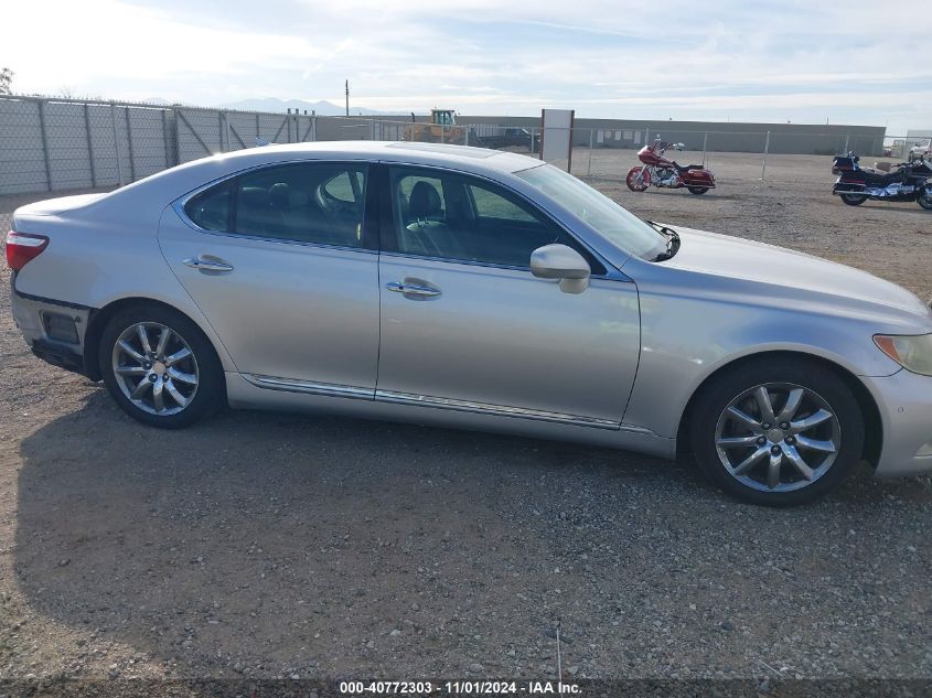 2007 Lexus Ls 460 VIN: JTHBL46F375028518 Lot: 40772303