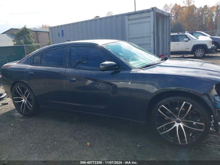 2016 Dodge Charger Sxt VIN: 2C3CDXHG2GH120792 Lot: 40772308