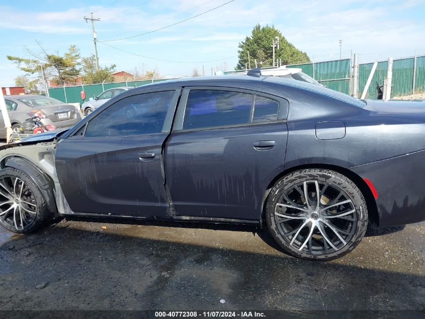 2016 Dodge Charger Sxt VIN: 2C3CDXHG2GH120792 Lot: 40772308