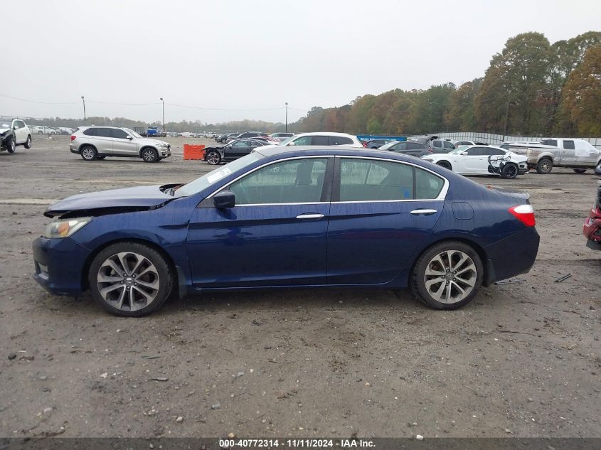 2014 Honda Accord Sport VIN: 1HGCR2F56EA073314 Lot: 40772314