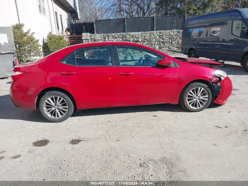 2015 Toyota Corolla Le Plus VIN: 2T1BURHE9FC257710 Lot: 40772327