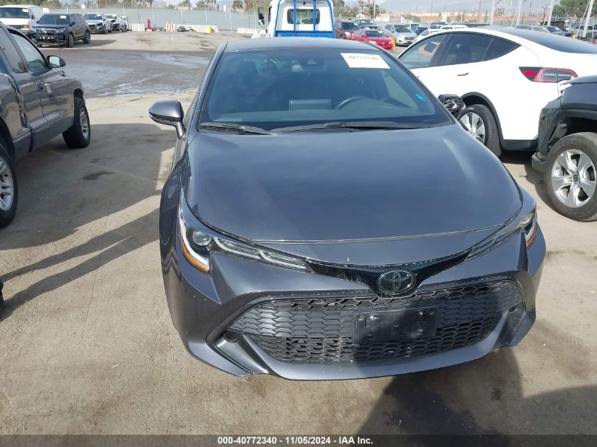 2021 Toyota Corolla Se VIN: JTND4MBE9M3115444 Lot: 40772340