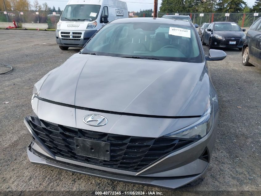 2022 Hyundai Elantra Sel VIN: KMHLM4AGXNU351627 Lot: 40772345