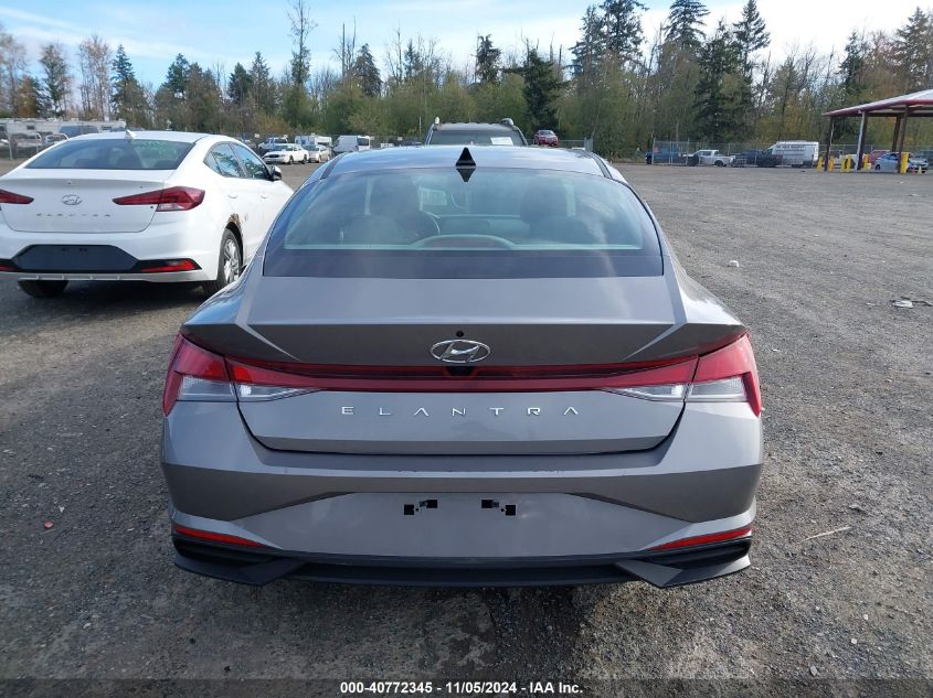 2022 Hyundai Elantra Sel VIN: KMHLM4AGXNU351627 Lot: 40772345