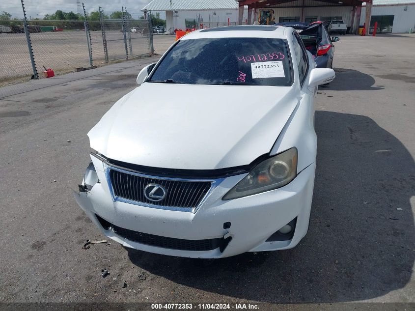 2011 Lexus Is 250 VIN: JTHBF5C2XB5140997 Lot: 40772353