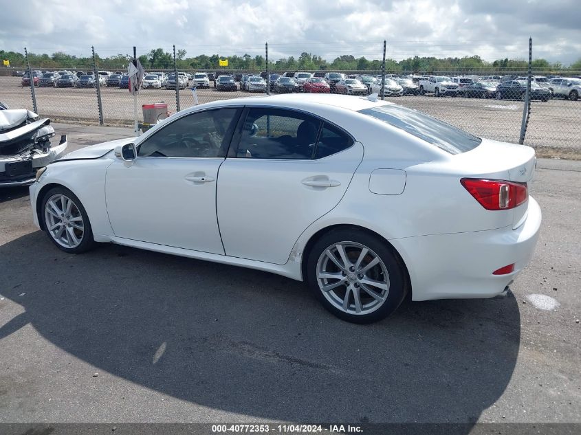 2011 Lexus Is 250 VIN: JTHBF5C2XB5140997 Lot: 40772353