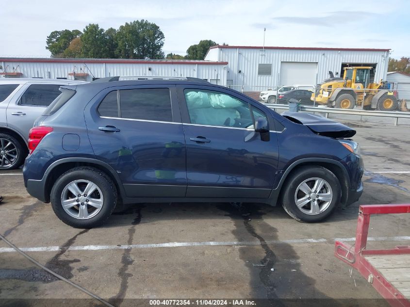 2018 Chevrolet Trax Lt VIN: 3GNCJLSB4JL153924 Lot: 40772354