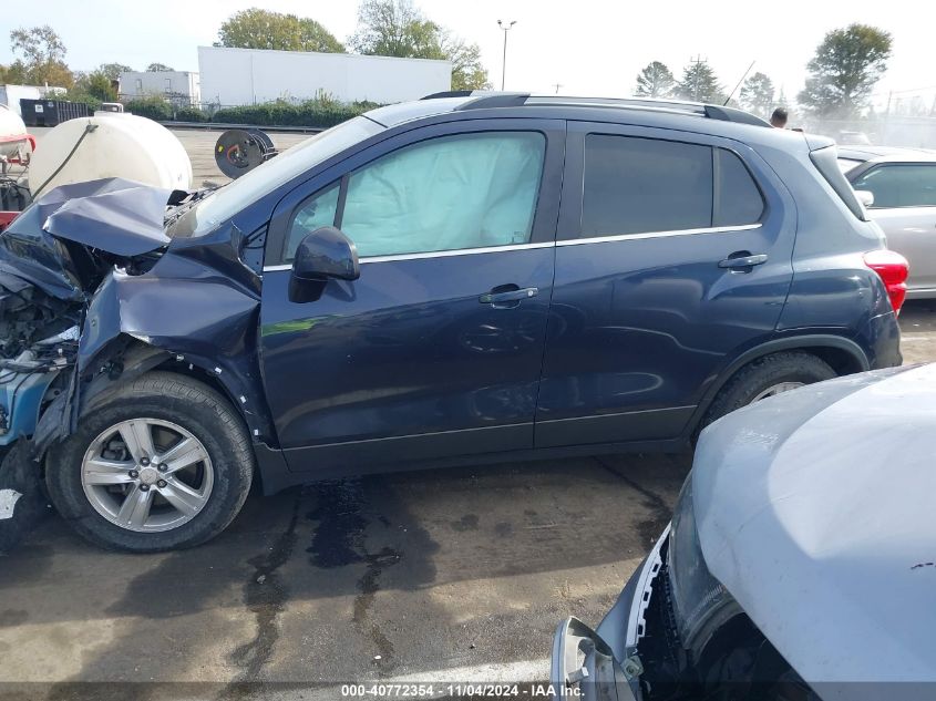 2018 Chevrolet Trax Lt VIN: 3GNCJLSB4JL153924 Lot: 40772354