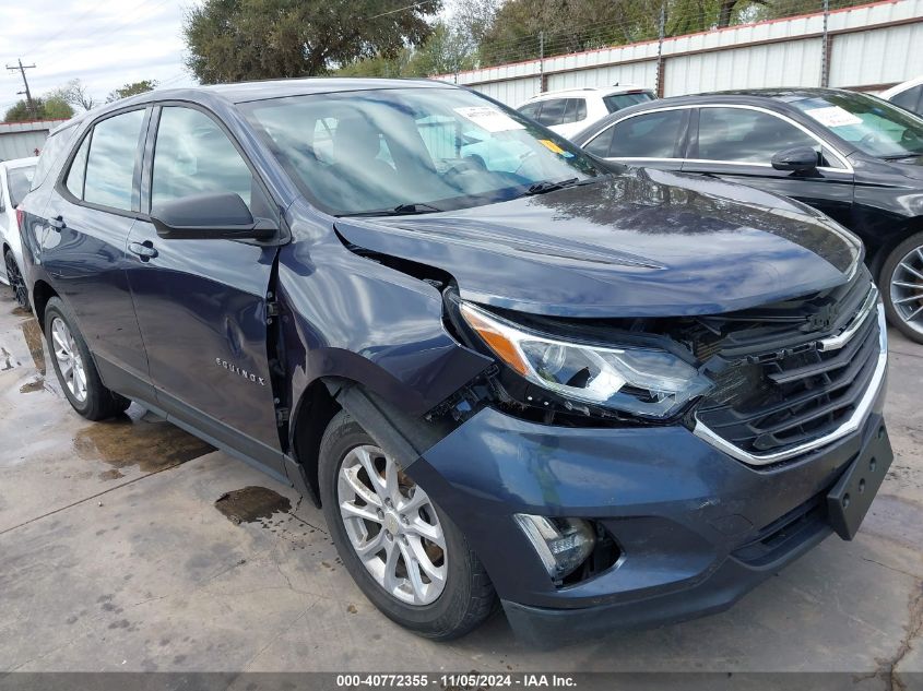 2019 Chevrolet Equinox Ls VIN: 3GNAXSEV1KL320246 Lot: 40772355