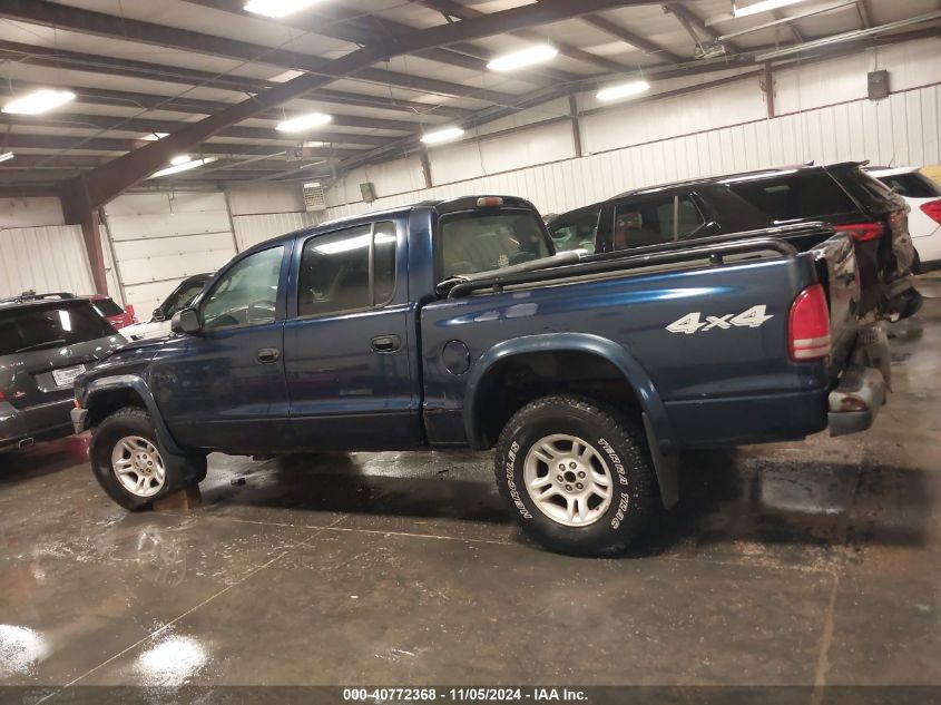 2004 Dodge Dakota Sport/Sxt VIN: 1D7HG38K14S584995 Lot: 40772368