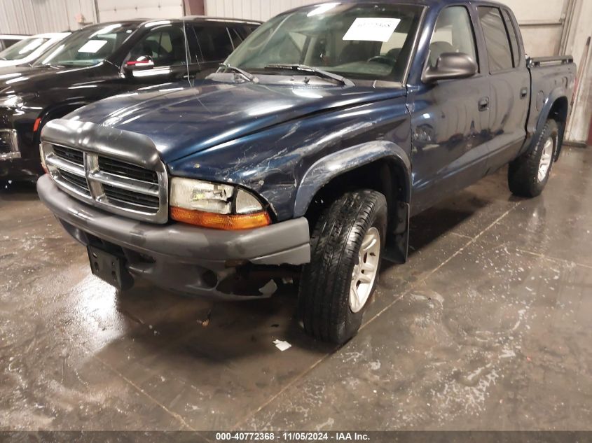 2004 Dodge Dakota Sport/Sxt VIN: 1D7HG38K14S584995 Lot: 40772368