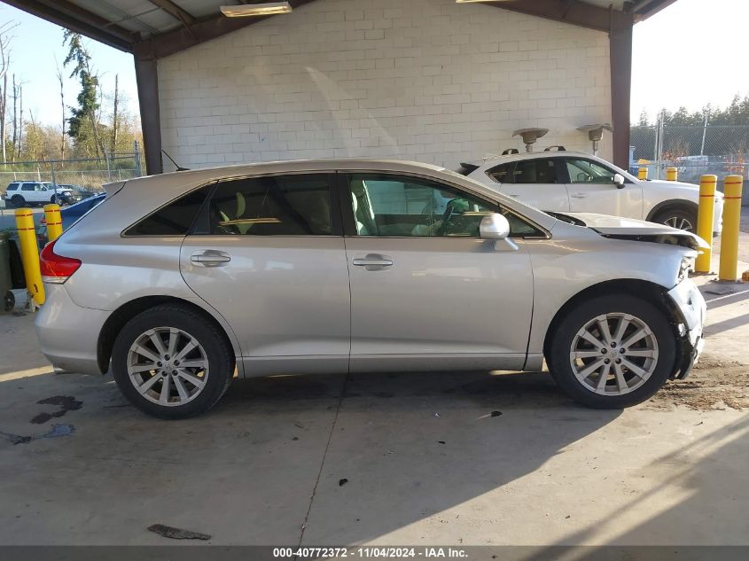 2012 Toyota Venza Le VIN: 4T3ZA3BBXCU062056 Lot: 40772372