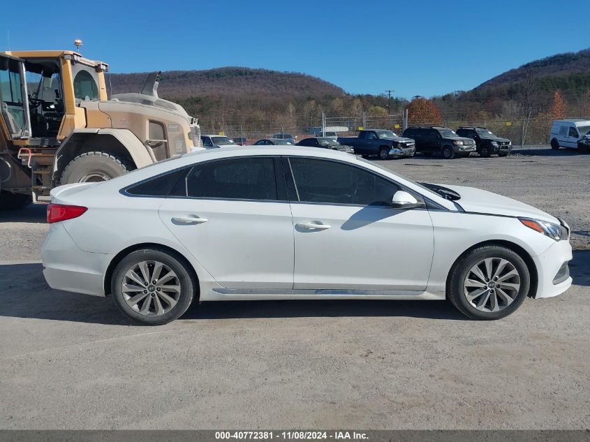 2017 Hyundai Sonata Sport VIN: 5NPE34AF2HH544246 Lot: 40772381