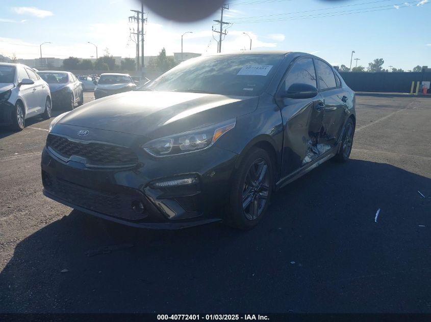 VIN 3KPF34AD5ME413328 2021 KIA Forte, Gt-Line no.2