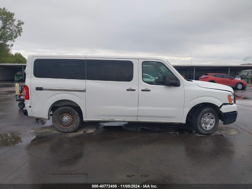 2013 Nissan Nv Passenger Nv3500 Hd S V6 VIN: 5BZBF0AA1DN202076 Lot: 40772408