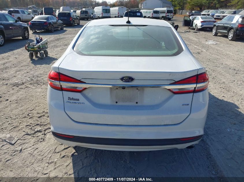 2017 Ford Fusion Se VIN: 3FA6P0H71HR113092 Lot: 40772409