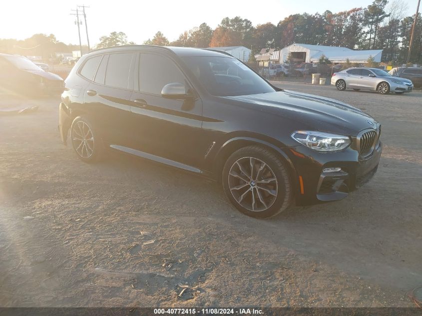 VIN 5UXTS3C53K0Z09710 2019 BMW X3, M40I no.1