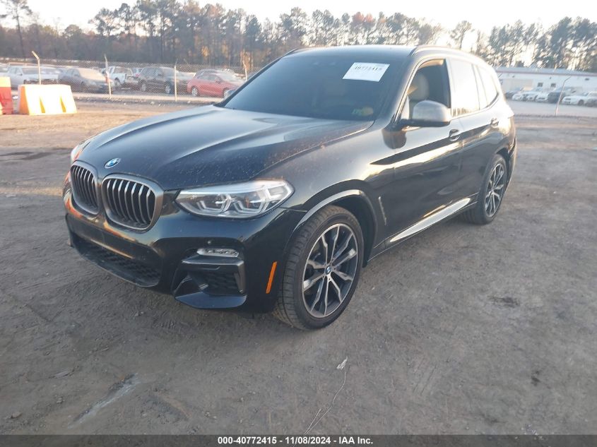 VIN 5UXTS3C53K0Z09710 2019 BMW X3, M40I no.2