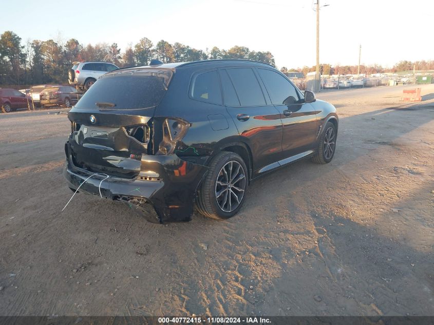 VIN 5UXTS3C53K0Z09710 2019 BMW X3, M40I no.4