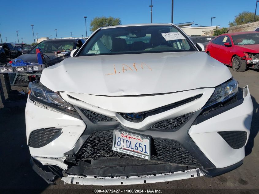 VIN 4T1J31AK3LU534569 2020 Toyota Camry, Se Hybrid no.6