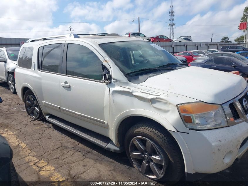 2013 Nissan Armada Platinum VIN: 5N1BA0NF4DN610507 Lot: 40772428