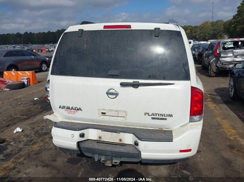 2013 Nissan Armada Platinum VIN: 5N1BA0NF4DN610507 Lot: 40772428