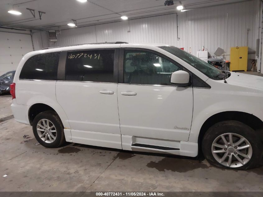 2018 Dodge Grand Caravan Sxt VIN: 2C7WDGCG2JR218788 Lot: 40772431