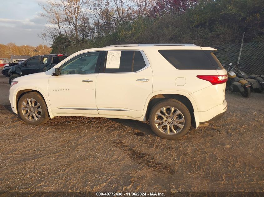 2019 Chevrolet Traverse Premier VIN: 1GNEVKKW8KJ107760 Lot: 40772438