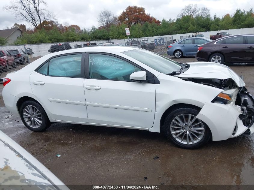 2015 Toyota Corolla Le Plus VIN: 5YFBURHE5FP253315 Lot: 40772450