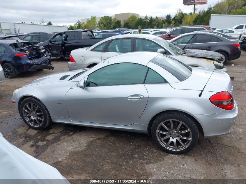 2008 Mercedes-Benz Slk 280 VIN: WDBWK54F38F186706 Lot: 40772459