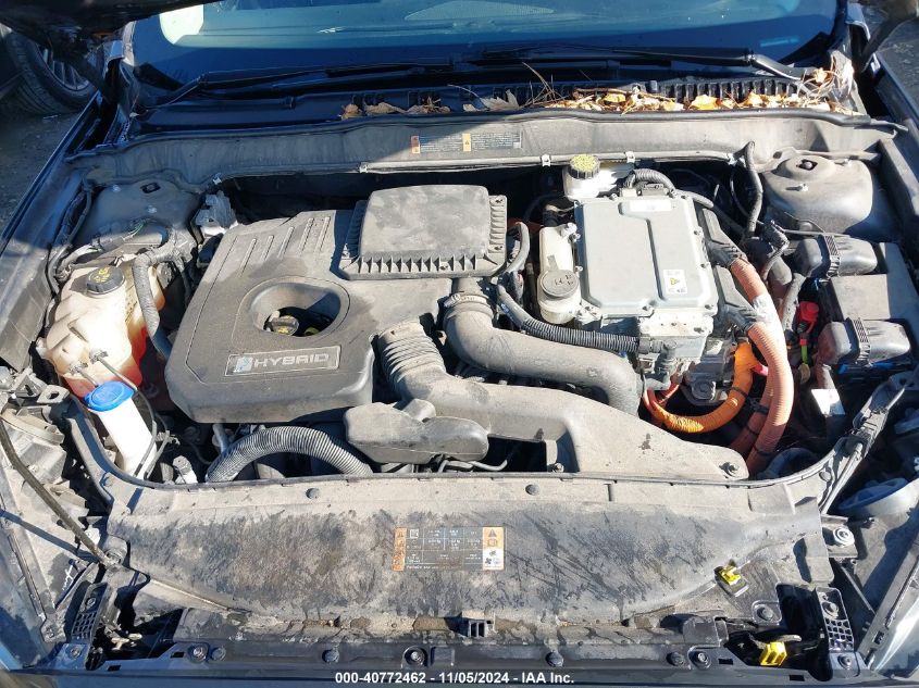 2018 FORD FUSION HYBRID SE - 3FA6P0LUXJR280294