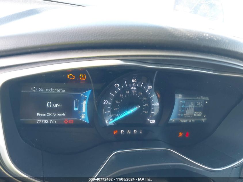 2018 FORD FUSION HYBRID SE - 3FA6P0LUXJR280294