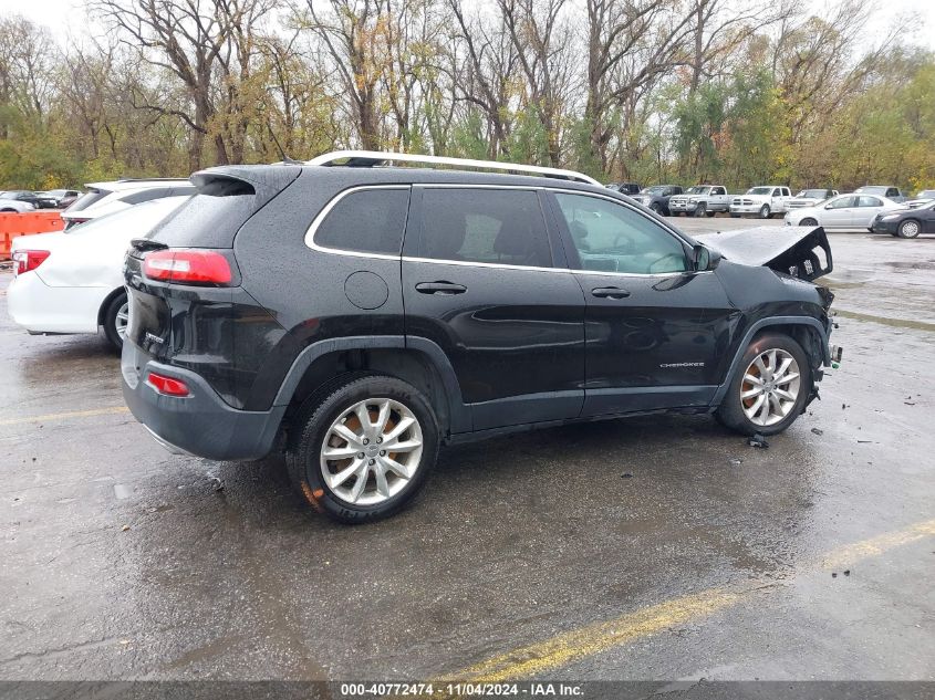 2015 Jeep Cherokee Limited VIN: 1C4PJLDS1FW573276 Lot: 40772474