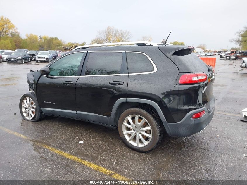 2015 Jeep Cherokee Limited VIN: 1C4PJLDS1FW573276 Lot: 40772474